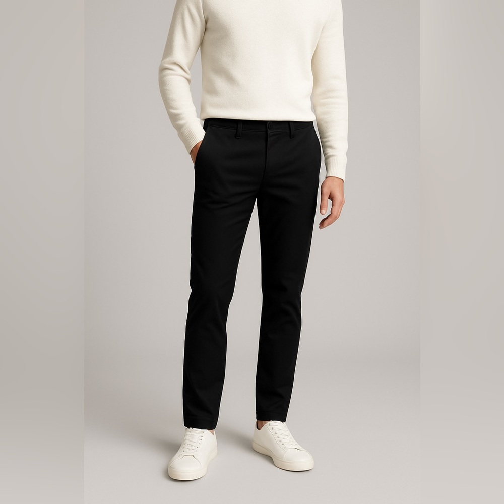 Express Slim Fit Black Pants